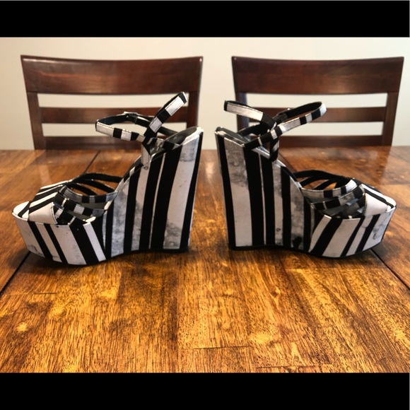 NWOT! ALDO/Libertine Limited Edition Wedges sz 8 - Picture 7 of 13